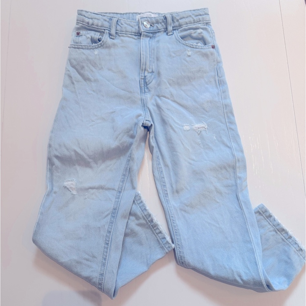 Zara Girls Light wash denim